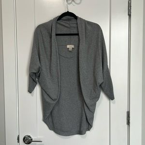 Slouchy bat wing cardigan